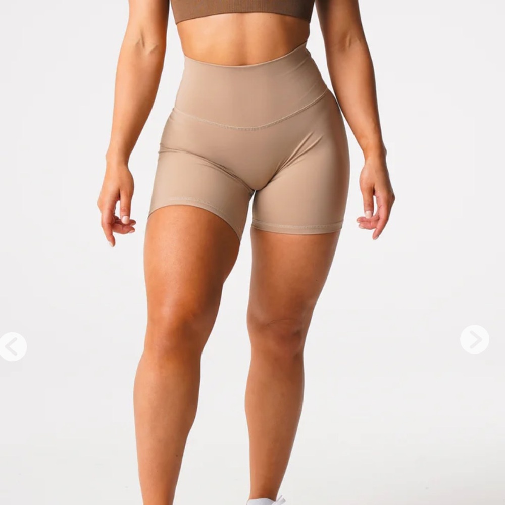 NVGTN Signature Shorts - Latte